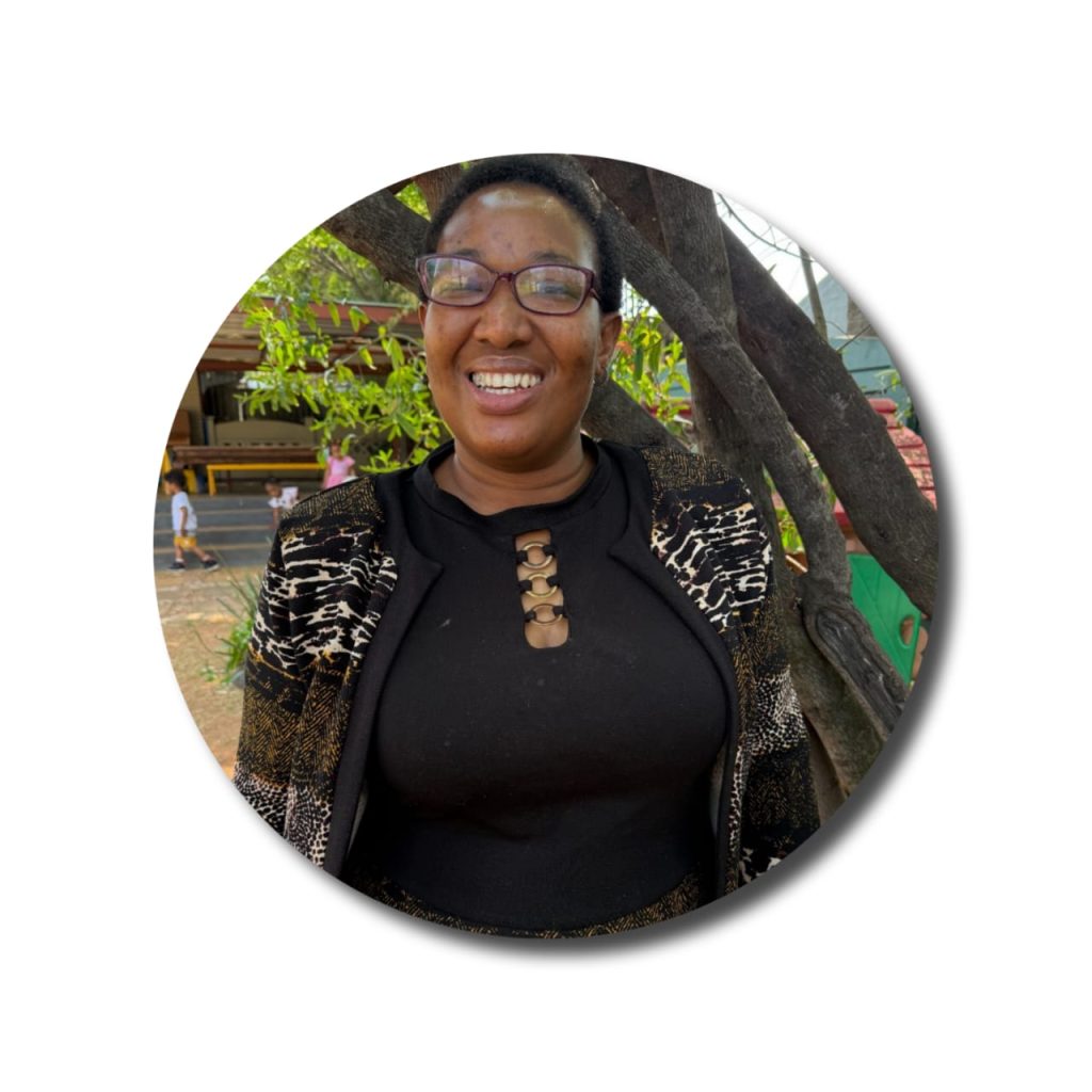 Master Maria preparing meals in the school kitchen